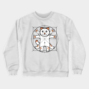 davincis cat Crewneck Sweatshirt